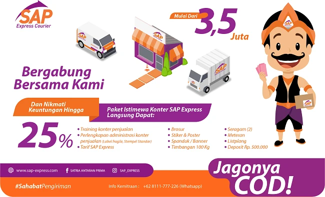 Gaji Kurir SAP Express: Jenis, Syarat dan Kualifikasi-nya